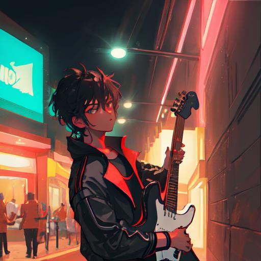 06015-125979141-(boy) witg long black bang playing instrument, playing guitar, electic guitar, night club, neon lighting.png